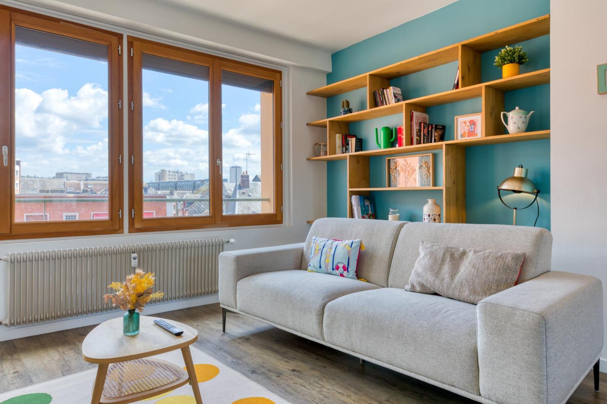 鲁昂Juliette : *Logement Avec Balcon*公寓 外观 照片