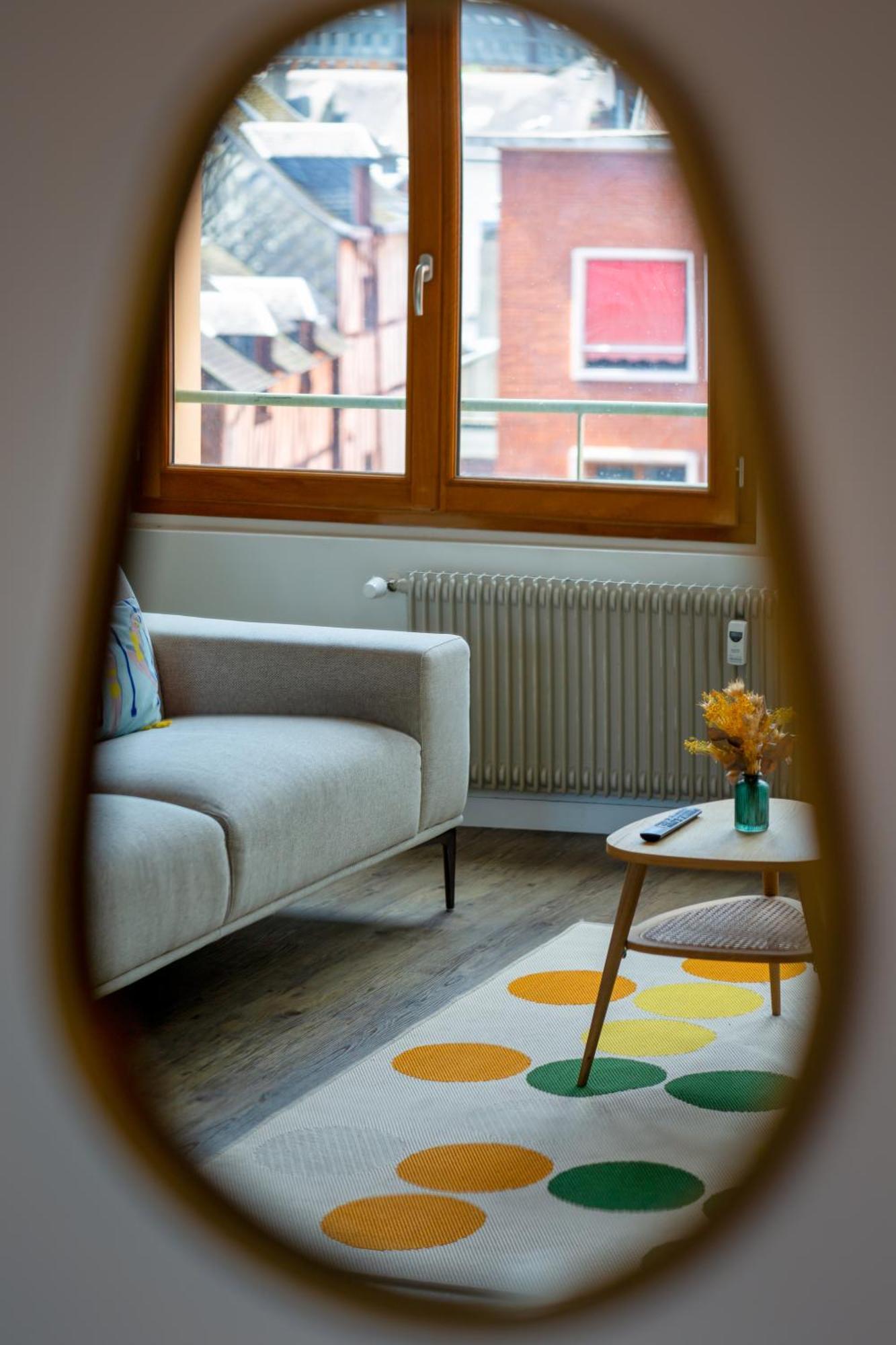 鲁昂Juliette : *Logement Avec Balcon*公寓 外观 照片